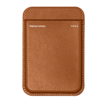 Кожаный чехол-бумажник MagSafe Native Union (Re)Classic Wallet Magnetic Гибридный картхолдер из экокожи. Вмещает до трёх карт