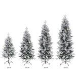 Ёлка «Снежная сказка» 120 см, ПВХ, резина (185 веток)