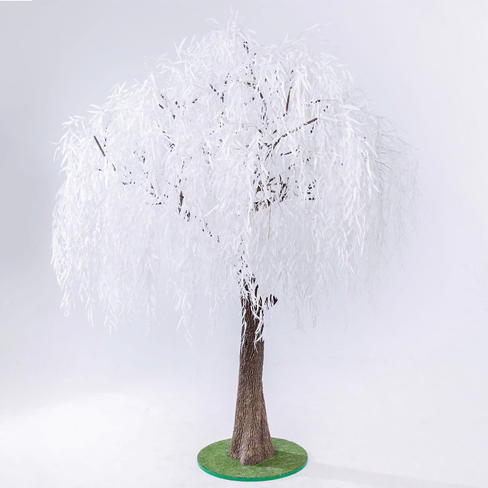 Искусственное дерево "Белая Ива" 3м