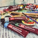 Краски масляные художественные BRAUBERG ART PREMIERE, 18 цв по 12 мл, проф. серия, в тубах, 191456