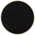 Кофейный столик Gloria диам.50см x 54см, чёрный, металл