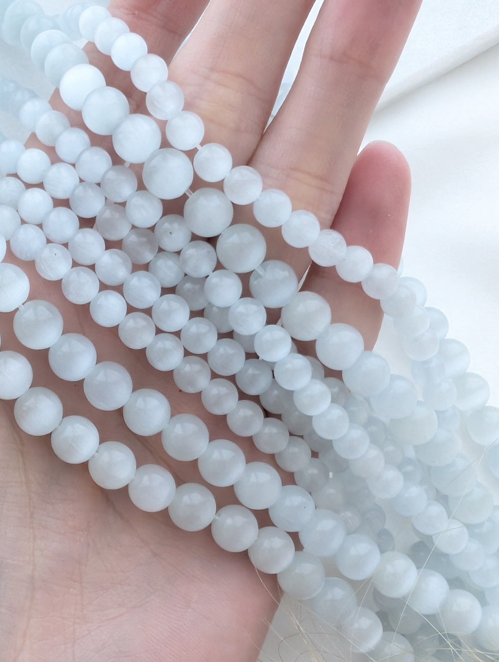 Селенит (имитация) светло-серый