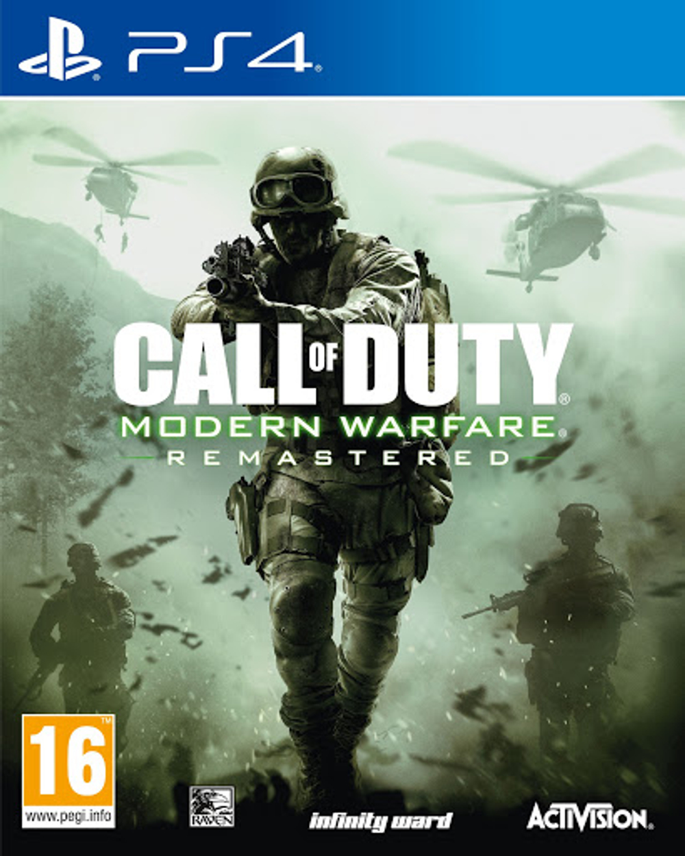 Call of duty Modern Warfare Remastered 2016 ENG [PS4] Б/У