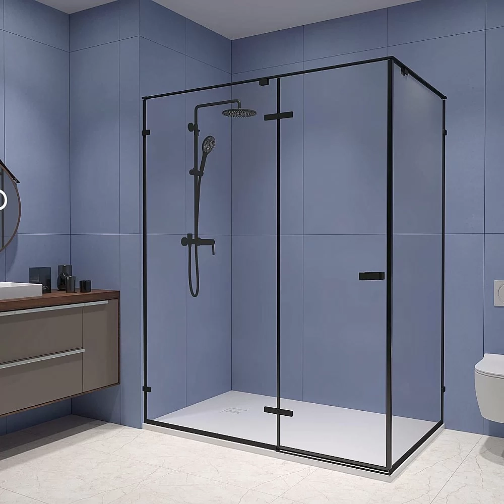 Душевой уголок RGW Stilvoll SV-040-B 353204060-14 160x100 стекло прозрачное/профиль черный