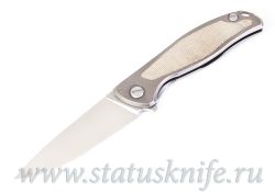 Нож Широгоров F95NL Elmax Micarta Green Canvas SRBSфотография - 3