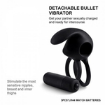 Эрекционное виброкольцо Power DUO clit cockring