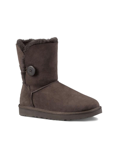 UGG CLASSIC BAILEY BUTTON II Chocolate