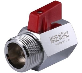 Кран шаровой мини, ВР/НР 3/4"