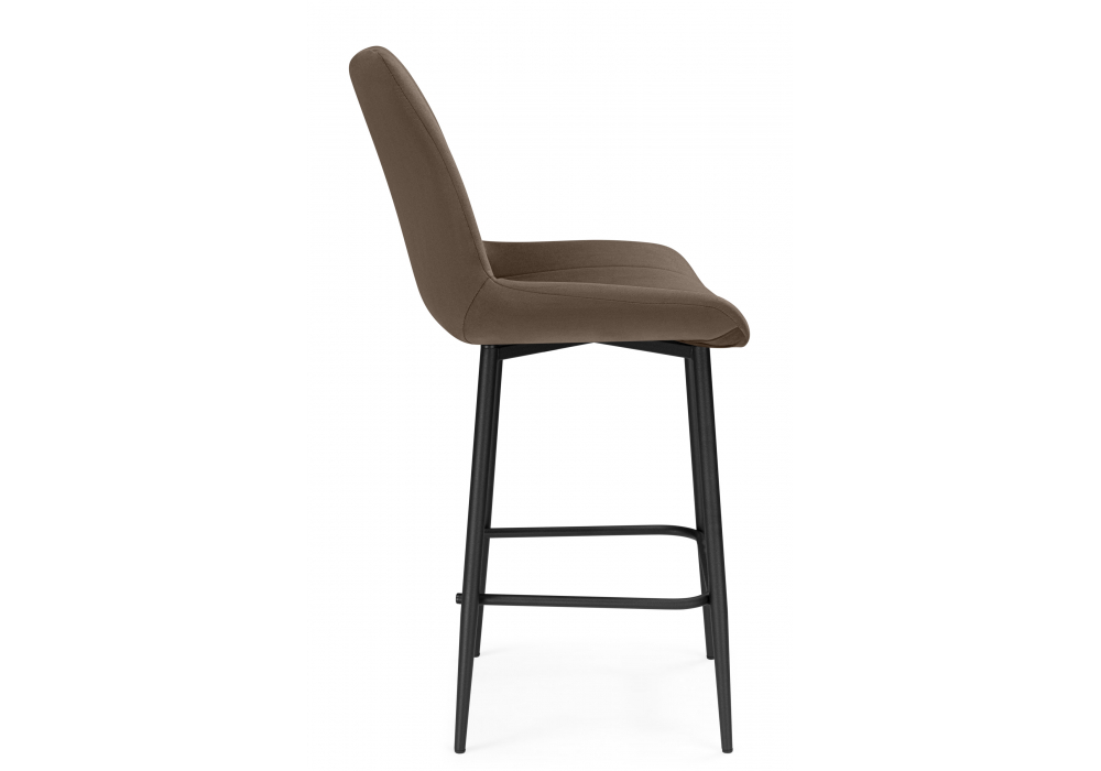 Барный стул Woodville Седа 360 коричневый (zd 233), черный np