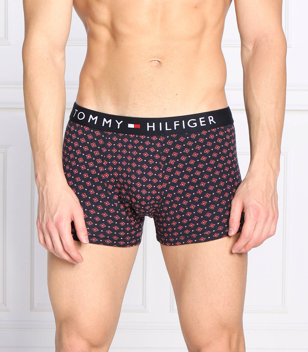 трусики-боксеры trunk print Tommy Hilfiger - темно-синий(UM0UM01831)
