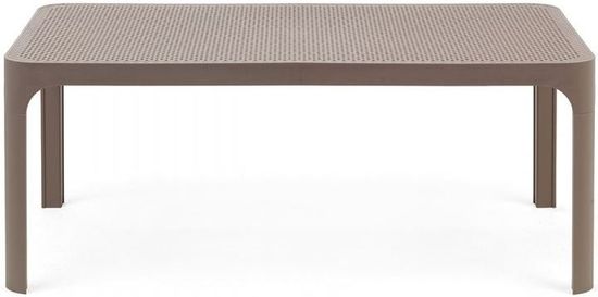 Журнальный столик Net Table 100 пластиковый серый Nardi Италия