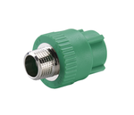 RIIFO Alba муфта с наружной резьбой PP-R/латунь 20-3/4"НР зелёная