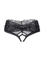 Эротические трусики Rebecca черные 50-52