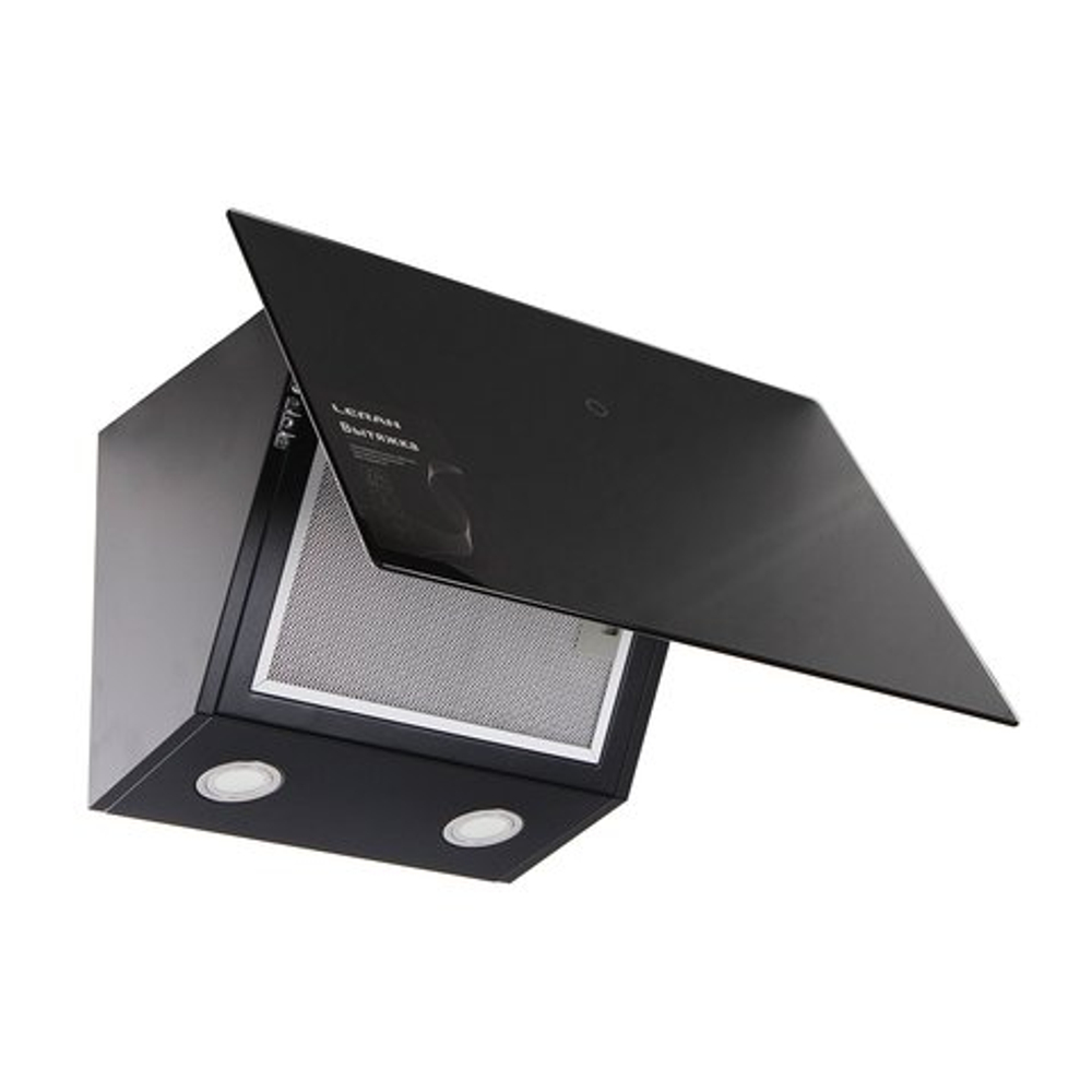 Вытяжка LERAN RH 6625 BG черное стекло