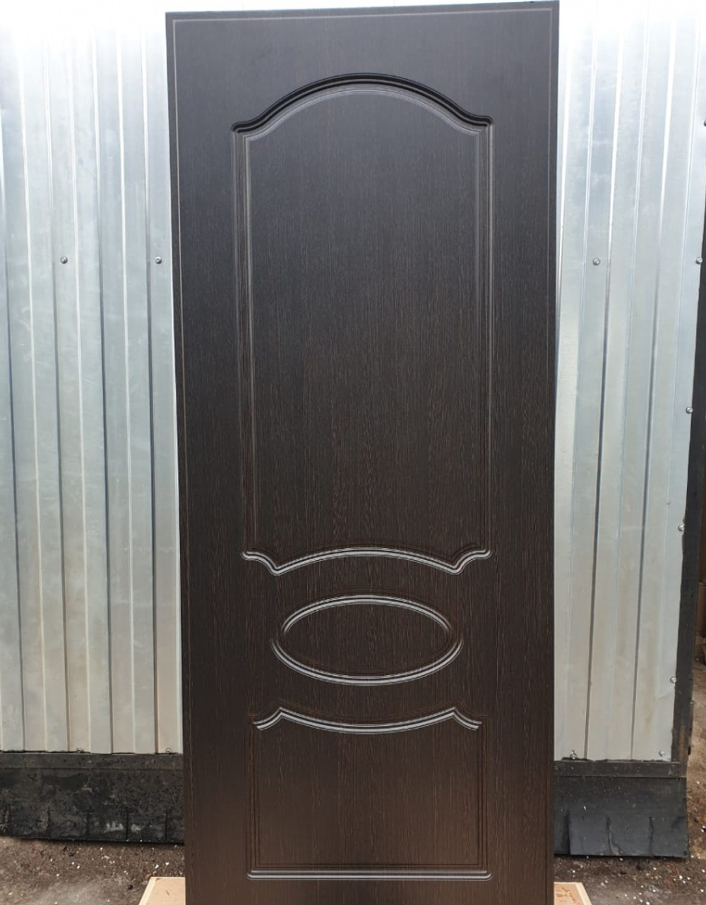 Входная металлическая дверь RеX (РЕКС) 290 Темный бетон / ФЛ-128 Венге