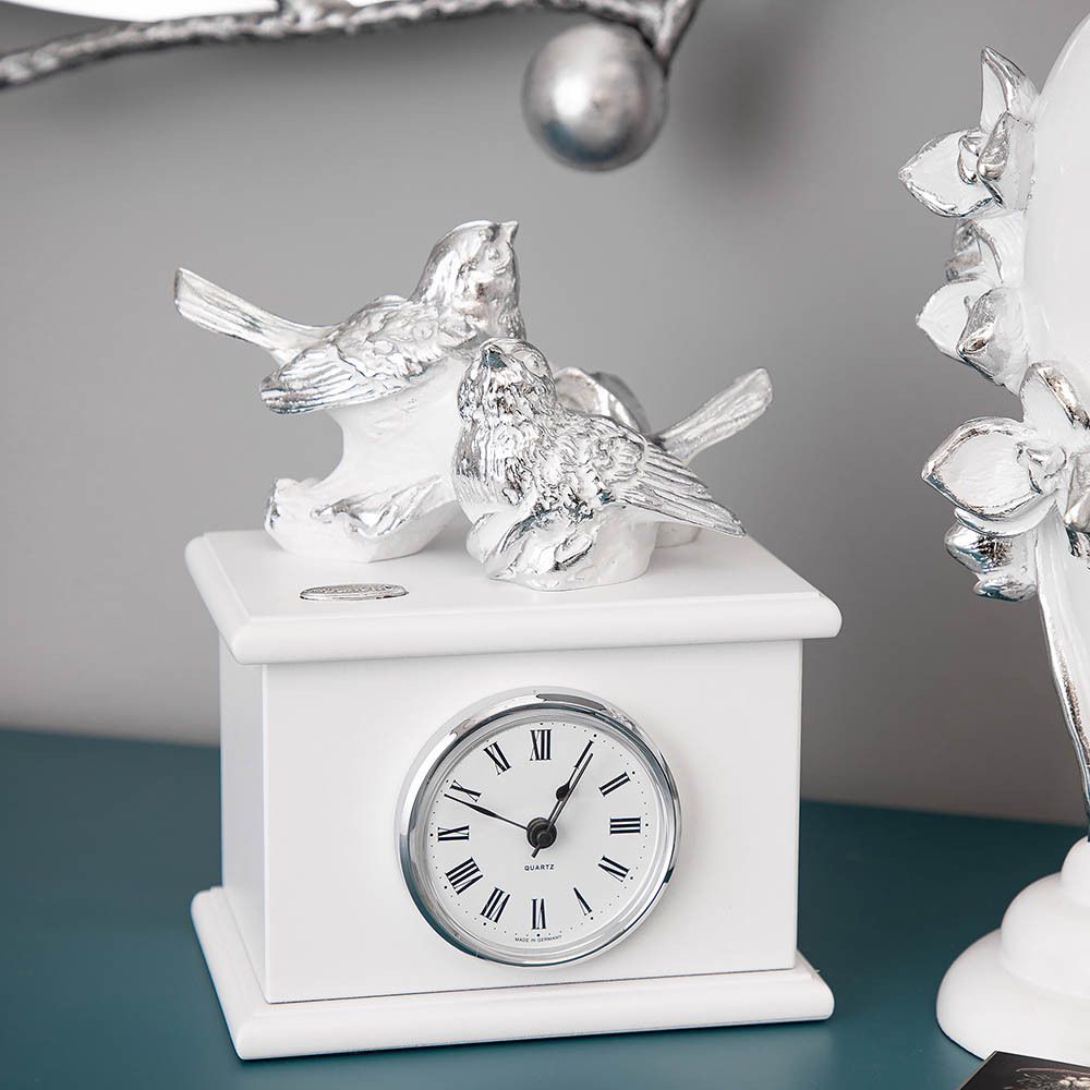 Часы Птички Терра Дуэт Айс