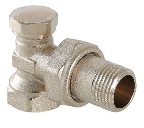 Клапан регулирующий Valtec 3/4" угловой арт. VT.019.N.05 для радиаторов