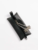 Ключница карманная кожаная