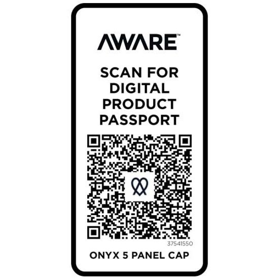 Onyx с 5 панелями Aware™ кепка из переработанных материалов