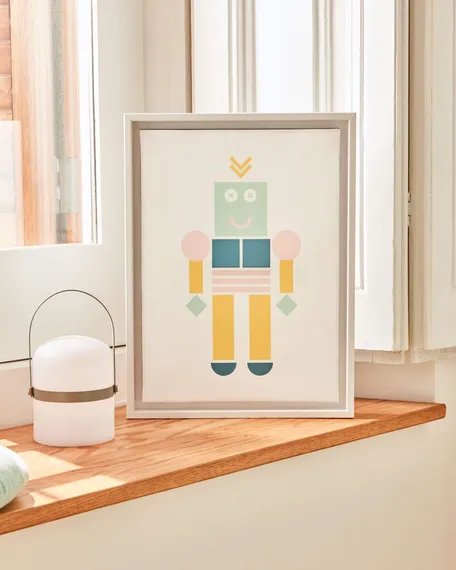 Настольная лампа Ridley светло-серая