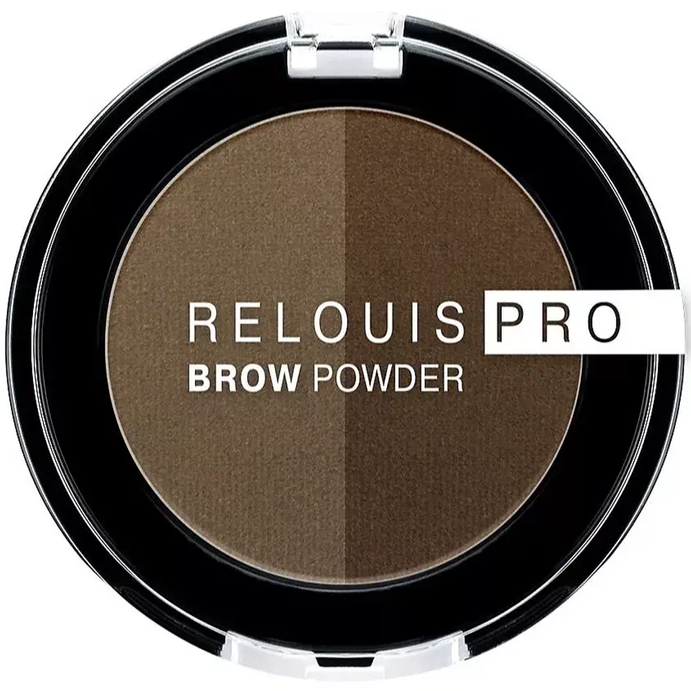 Тени для бровей Relouis PRO Brow Power тон 02