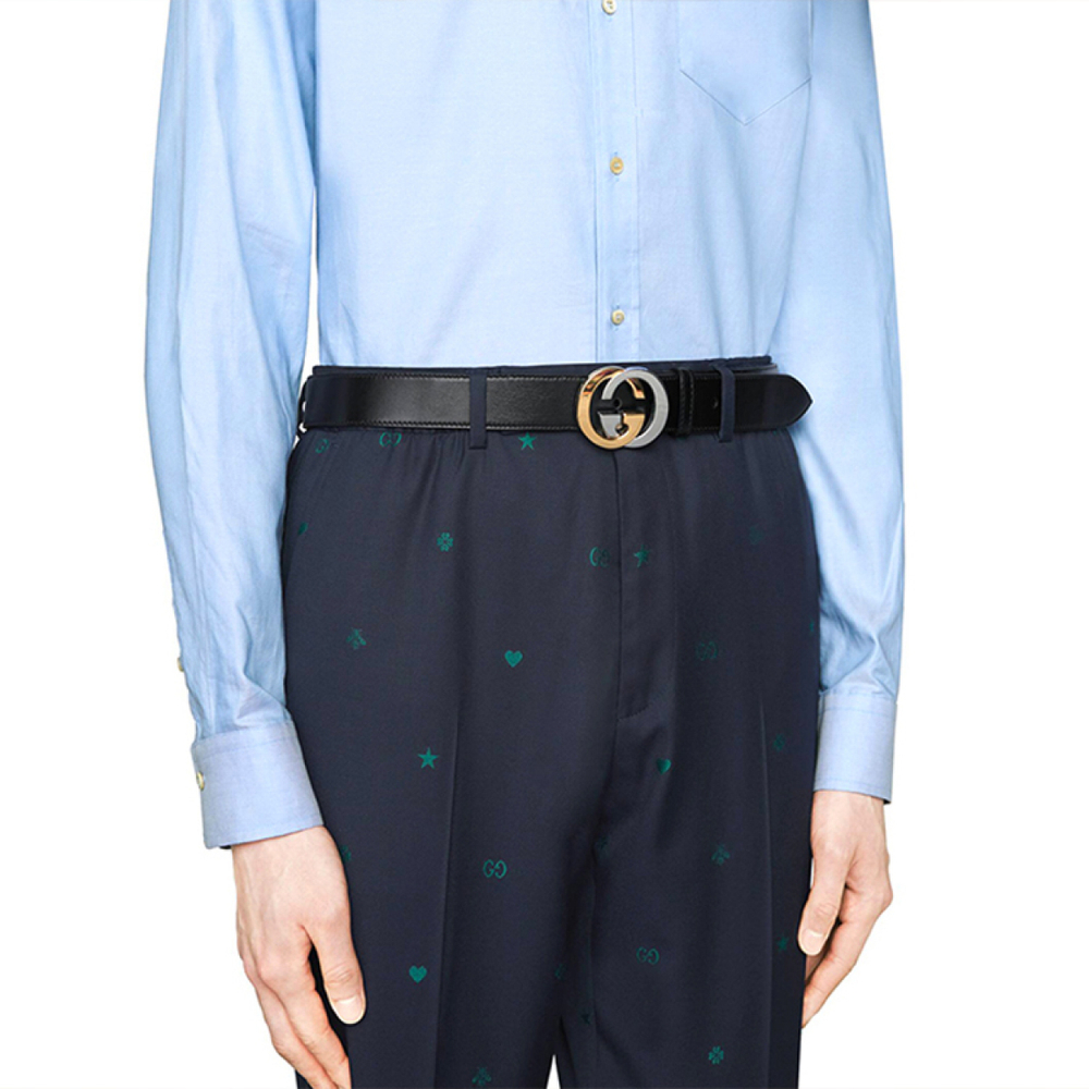 Пояс GUCCI G 3cm, 574807-0YA0X-1000