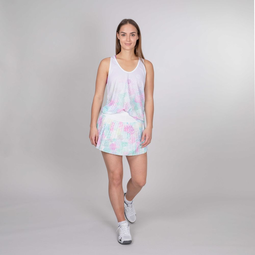 ОДЕЖДА ДЛЯ ТЕННИСА Женская, Юбка BIDI BADU LOWEY TECH PLISSEE SKORT .