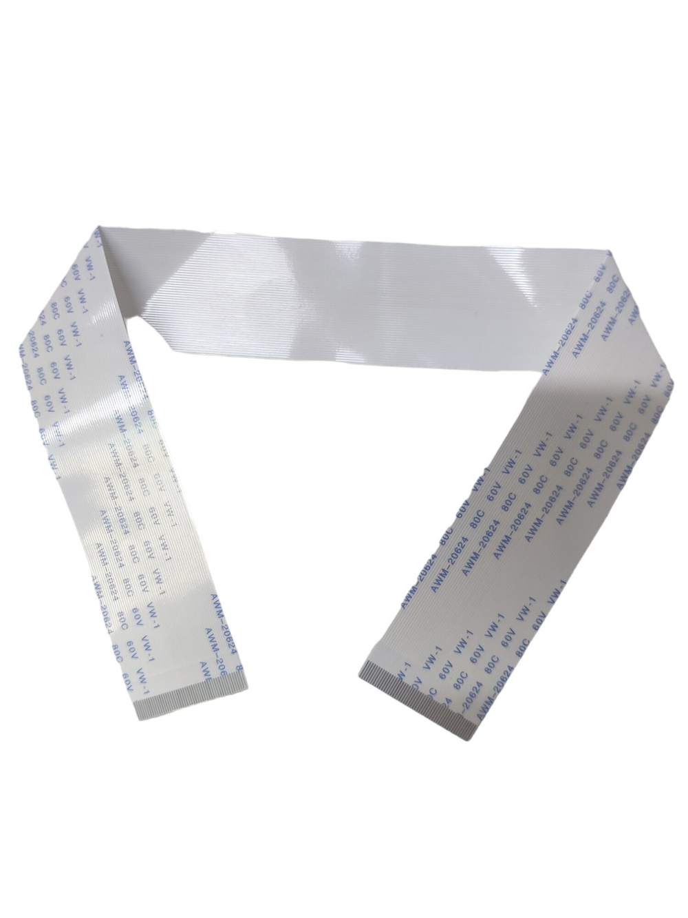 Шлейф FFC 50-pin Шаг 0.5mm Длина 30cm Прямой A-A AWM 20624 80C 60V VW-1