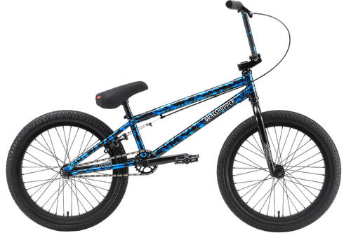 ВЕЛОСИПЕД BMX Tech Team GRASSHOPPER 2022 сине-черный