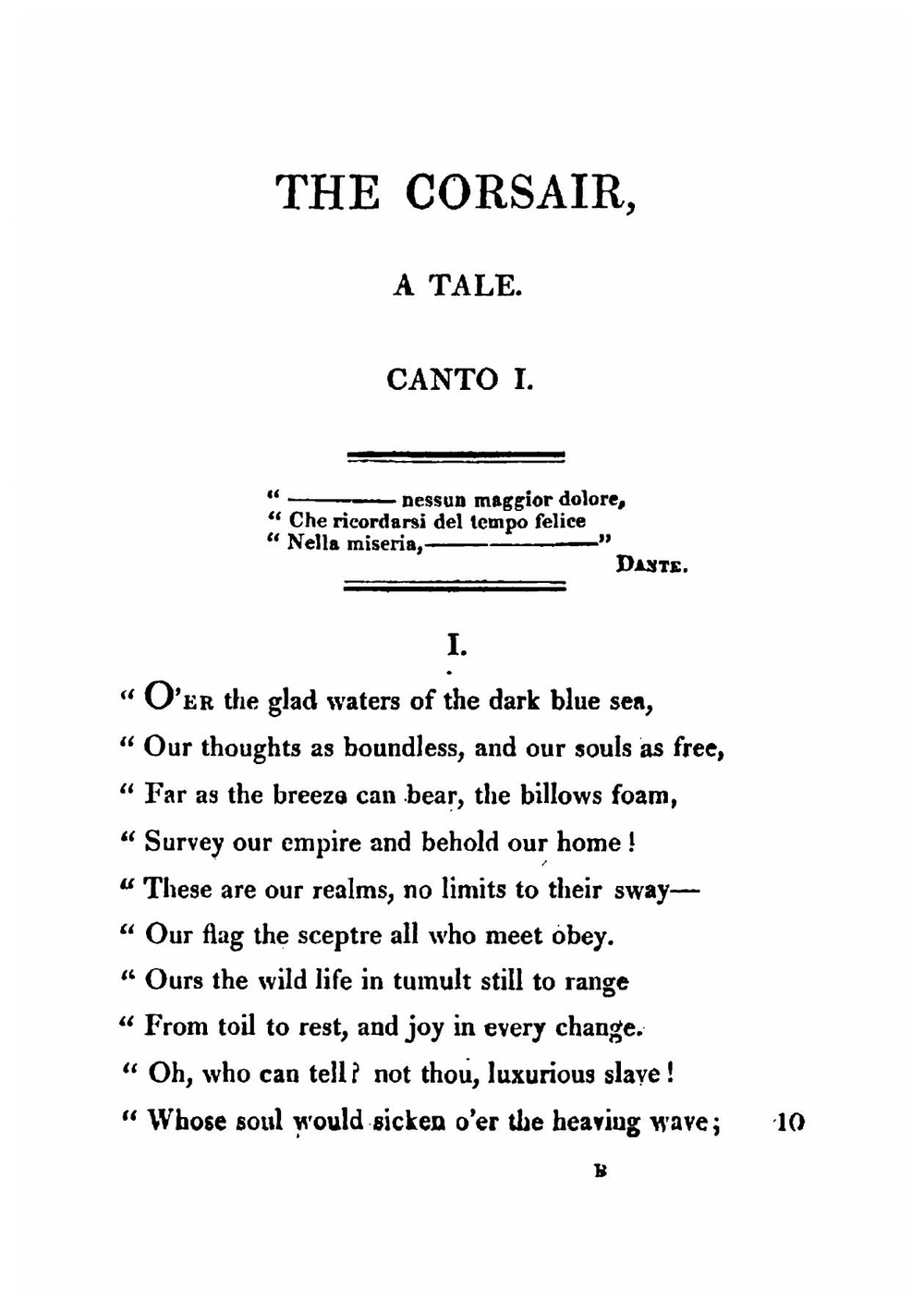 The corsair: a tale | George Gordon Byron