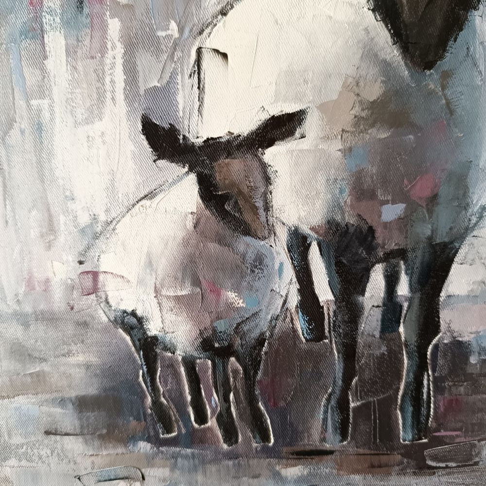 Интерьерная картина, 40x80 см