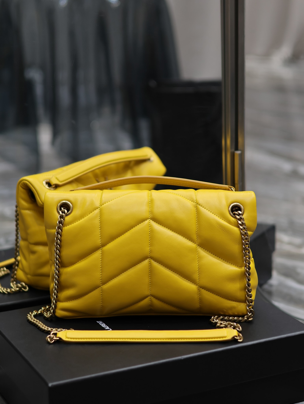 Saint Laurent Loulou Puffer Bag 29 cm