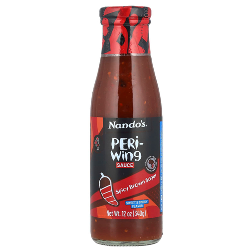 NANDO'S, Соус Peri-Wing, сладкий и копченый, 340 г (12 унций)