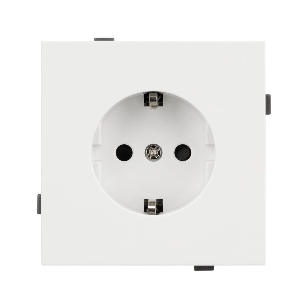 Механизм электрической розетки SCT-TENDO-MEU1-SFPL-WH (230V, 16A) (Arlight, Матовый белый) 054641