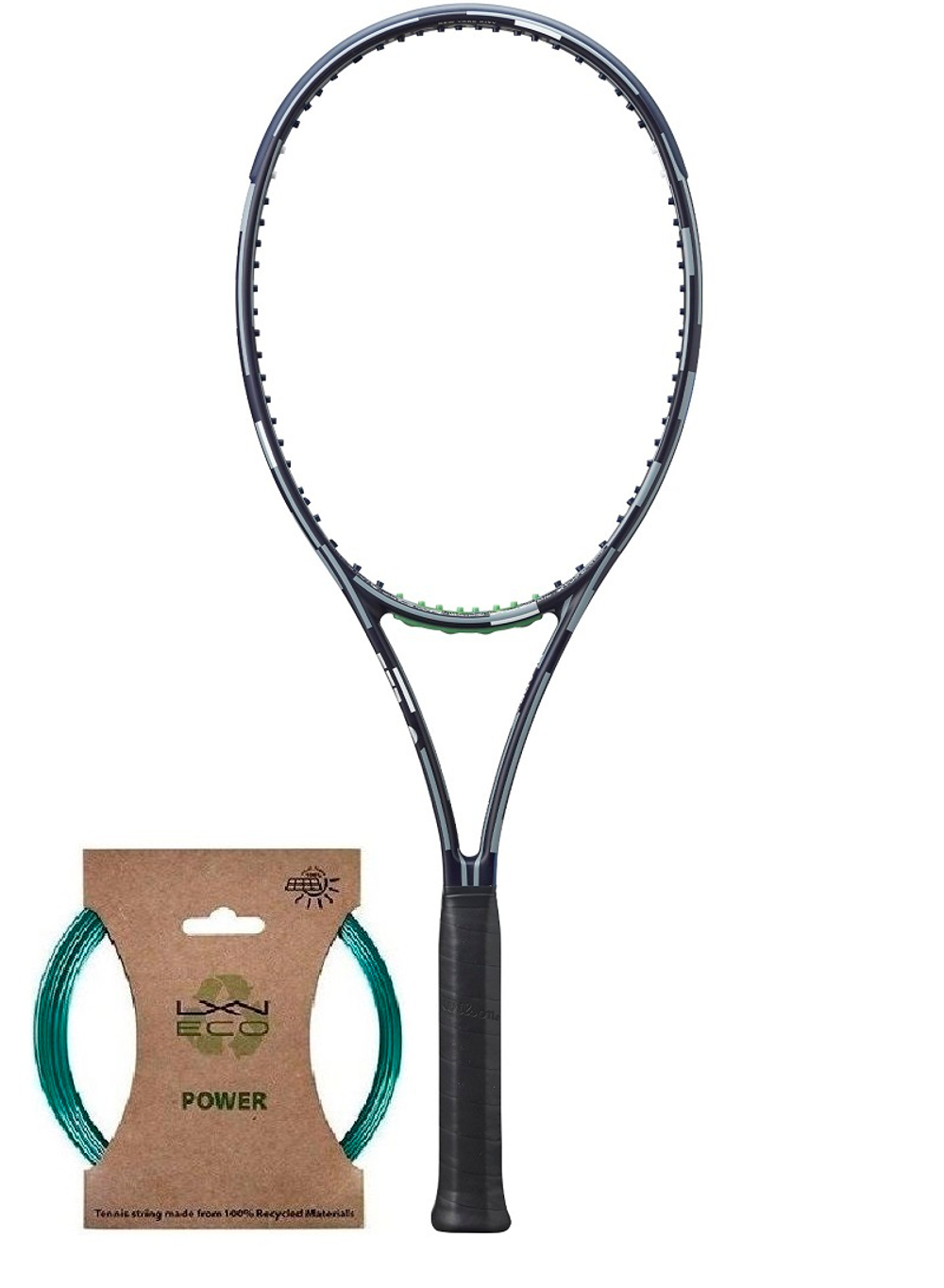 Теннисная ракетка Wilson Blade 98 16x19 V9 US Open 2025 + струны