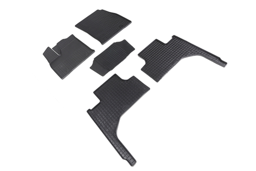 Резиновые коврики Сетка для Toyota Land Cruiser 300 2021-н.в., Seintex.96635