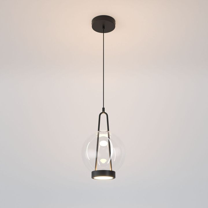 Подвесной светодиодный светильник Eurosvet Frasco 50267/1 LED черный