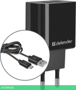 Сетевое зарядное устройство Defender UPC-21 5V/2.1A 2XUSB (83581)