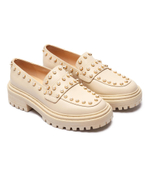 Мокасины TWINSET - бежевый(242TCP07A)