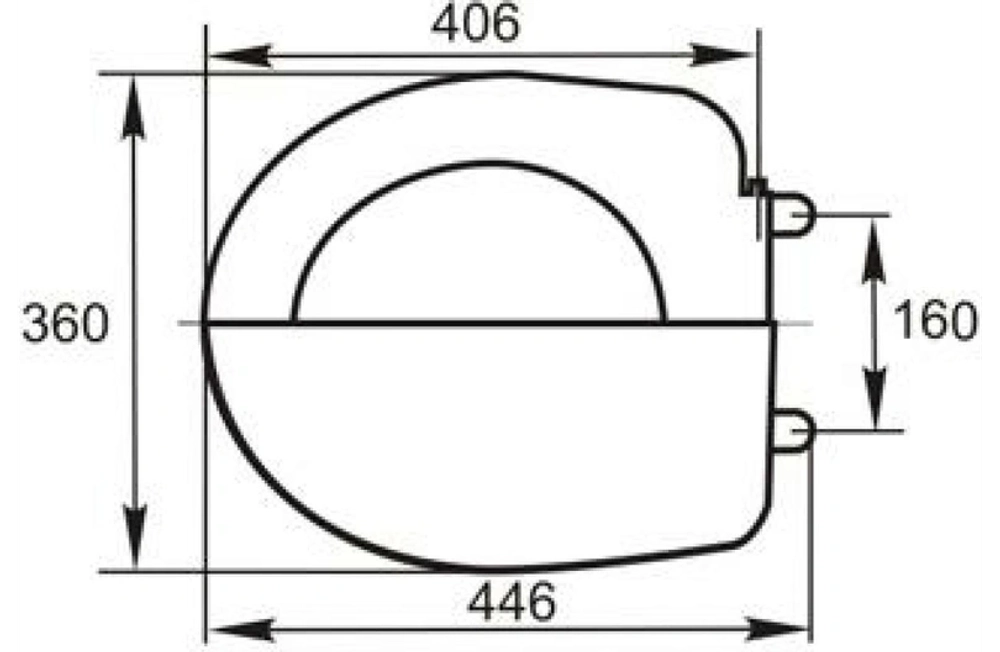 Сиденье д/унитаза СУ 66.07.80 (Анимо,Премьер.Бореаль)