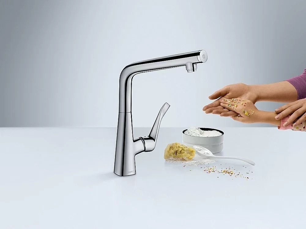 Смеситель для кухни Hansgrohe Metris Select 14883800