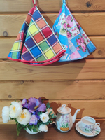 Полотенце кухонное, круглое, 2 шт, вафельное полотно