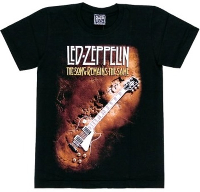 Футболка хлопок шелкография. SP125 LedZeppelin XL