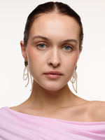 Серьги "Glide bow" Gold