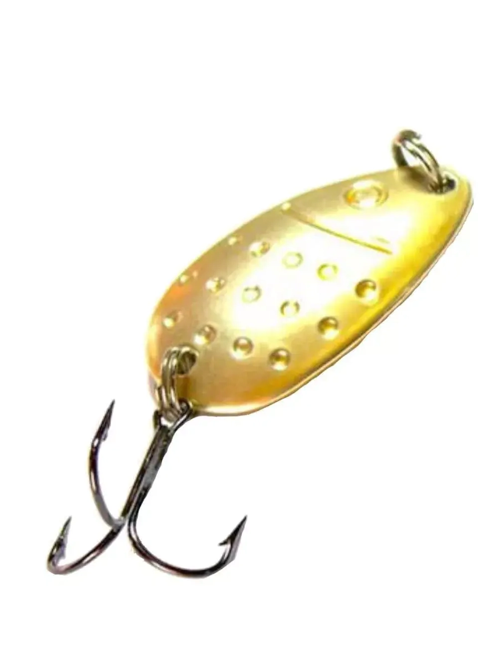 Блесна колебалка Ложка П пятнистая, 11 гр. белый, 5 шт