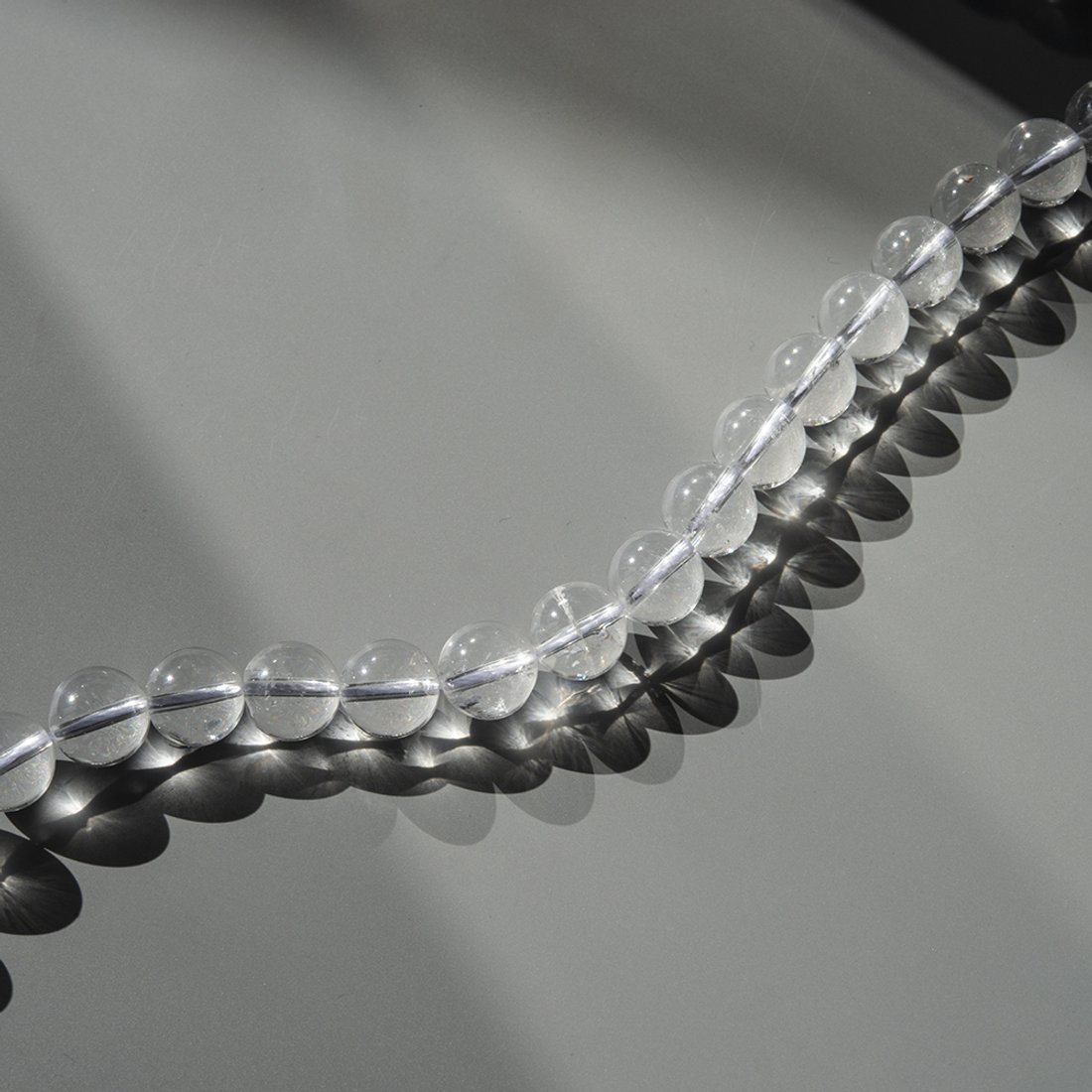 Горный хрусталь "Хлопковый" натуральный, шар 12,3мм