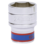 Головка торцевая стандартная шестигранная 1/2&quot;, 24 мм KING TONY 433524M