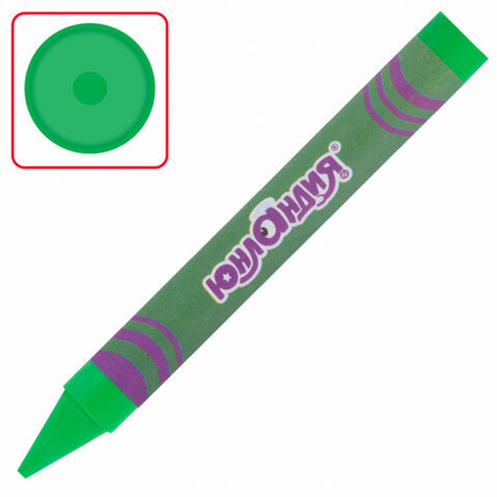 Восковые мелки утолщенные ЮНЛАНДИЯ "НЕОНЧИКИ", НАБОР 6 цветов, масляная основа, 228764