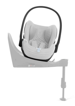 Коляска 3 в 1 Cybex Priam IV Matt Black complete и автокресло Cloud T i-Size Platinum White Plus Cozy Beige