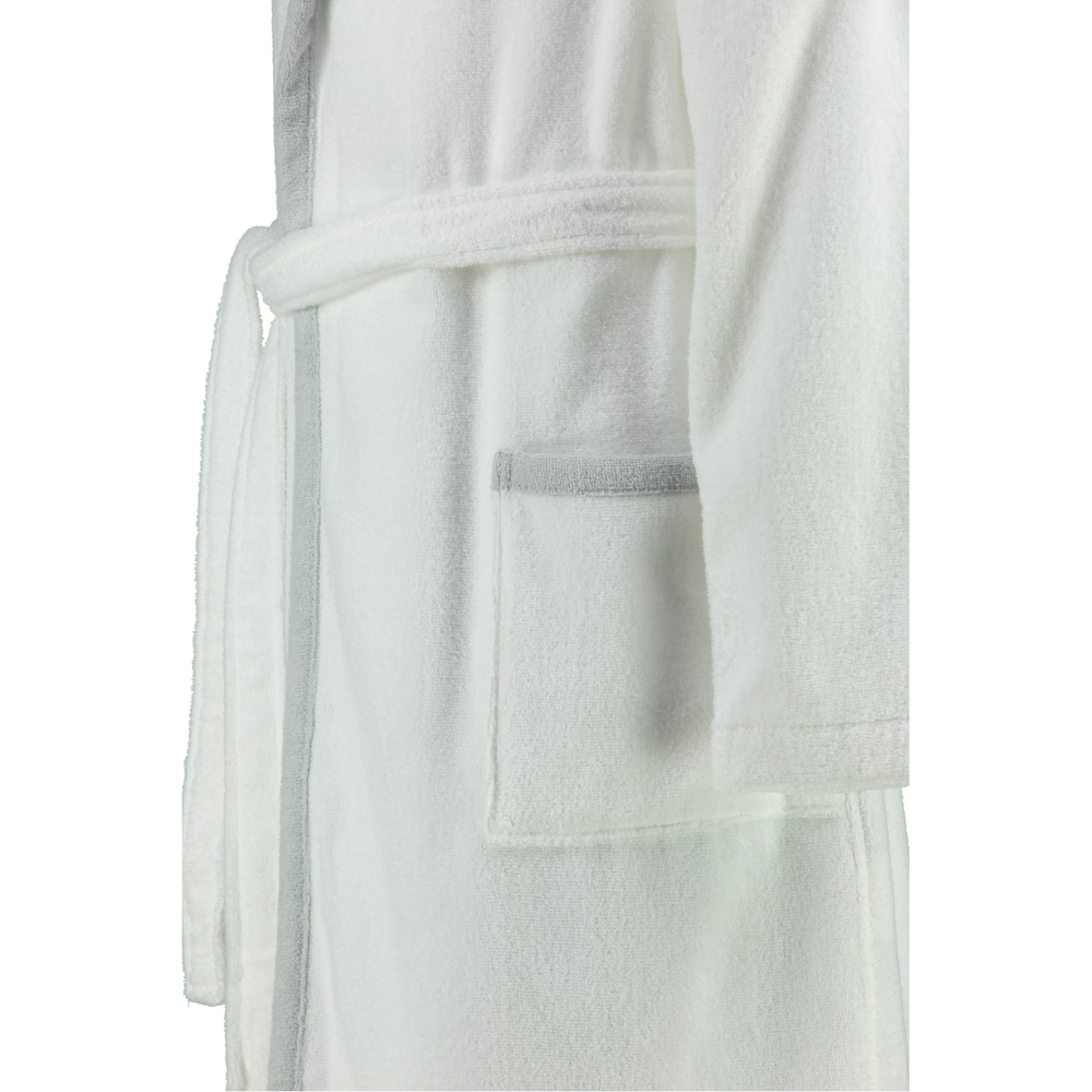 Элитный халат велюровый LC-Wing белый от Vossen Австрия